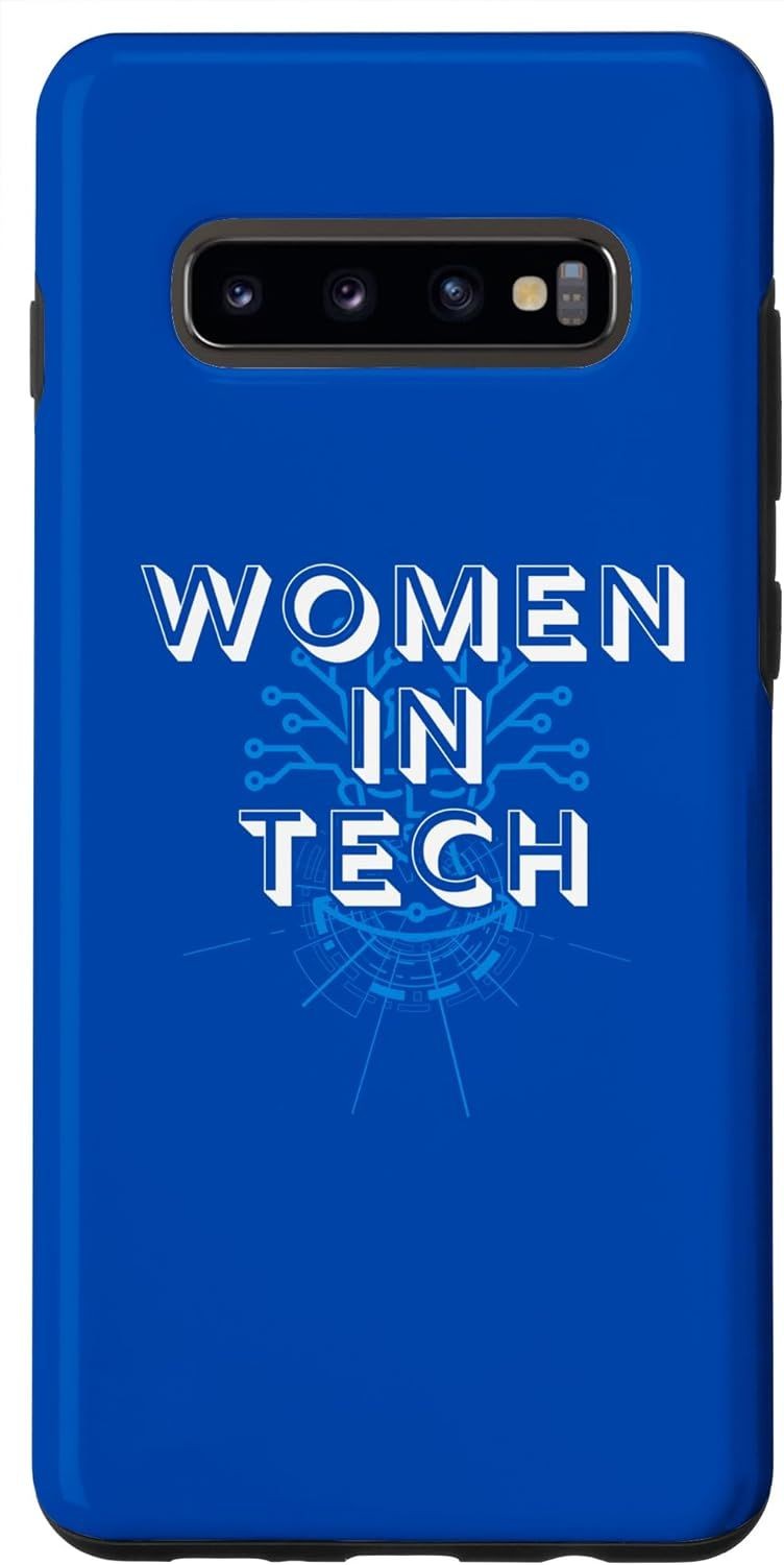 Samsung Galaxy Blue Case - Women in Tech