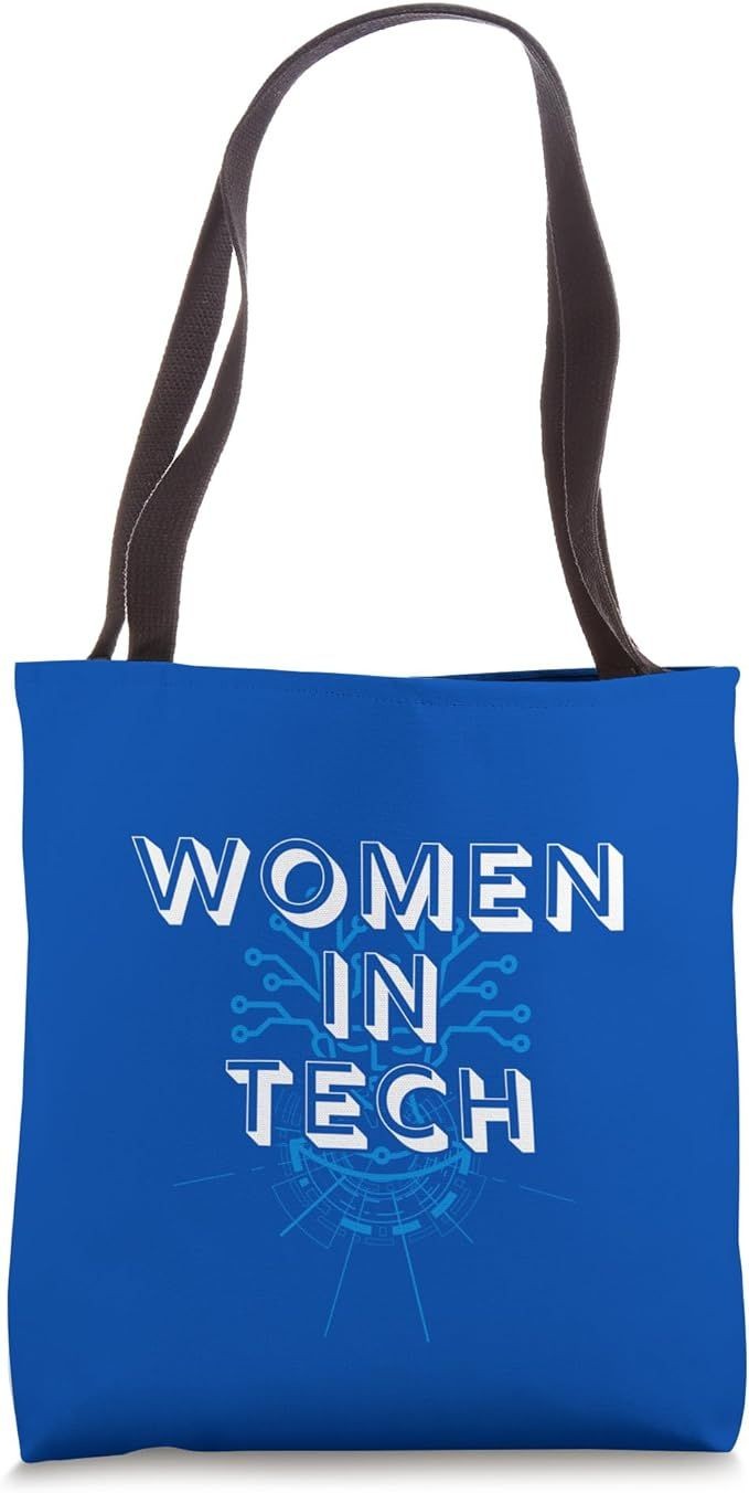 Blue Tote Bag - Women in Tech 